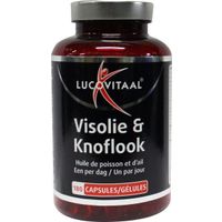 Lucovitaal Visolie & knoflook - 50%