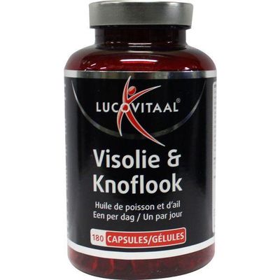 Lucovitaal Visolie & knoflook - 50%