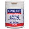 Afbeelding van Lamberts Vitamine D3 2000IE en K2 90mcg