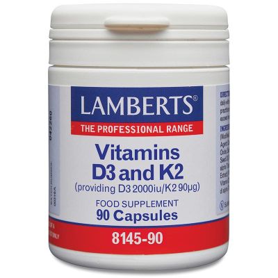 Lamberts Vitamine D3 2000IE en K2 90mcg