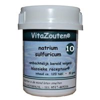 Natrium sulfuricum VitaZout Nr. 10