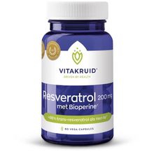 Foto van Vitakruid Resveratrol 200 mg met bioperine