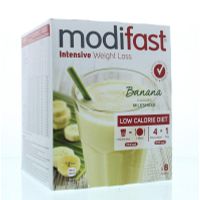 Modifast Intensive milkshake banaan 8 zakjes