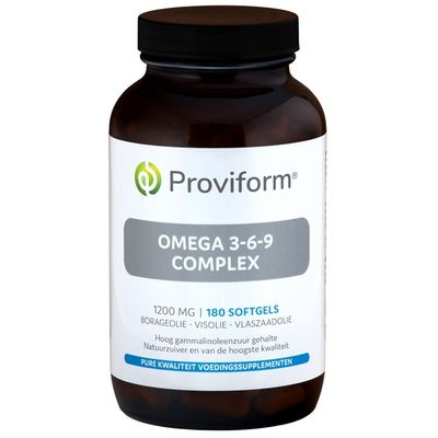 Proviform Omega 3-6-9 complex 1200 mg 180 softgels - Vetzuren