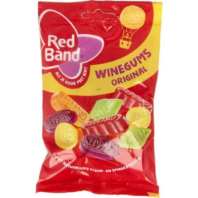 Red Band Winegums 120 gram - Snoep en chocola