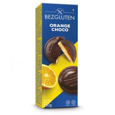 Bezgluten Orange choco biscuits glutenvrij