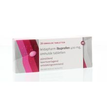 Foto van Ibuprofen 400 mg