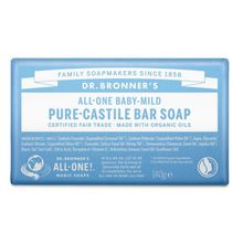 Foto van DR Bronners Barsoap baby mild