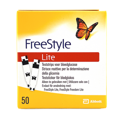 Freestyle Lite teststrips 50 stuks 50 stuks - Diabetes