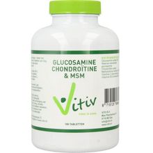Foto van Vitiv Glucosamine chondroitine MSM