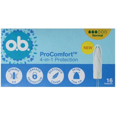 OB Tampons pro comfort advanced normal 16 stuks - Algemeen