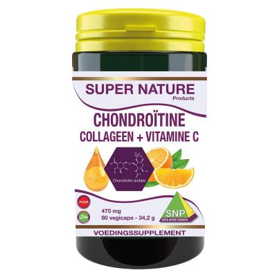 SNP Chondroitine collageen vitamine C 470 mg 60 capsules - Glucosaminen chondroitine MSM