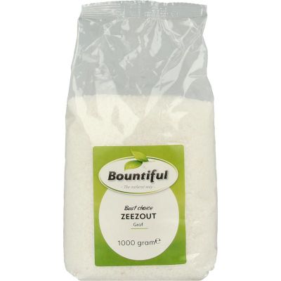Bountiful Zeezout grof Bountiful Zeezout grof 1 kilogram - Keukenzout en specerijen