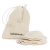 Afbeelding van Hemptouch Reusable cotton pads + laudry bag