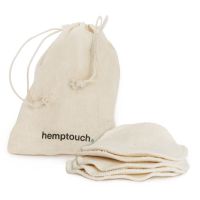 Hemptouch Reusable cotton pads + laudry bag