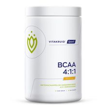 Vitakruid BCAA 4:1:1 l-leucine, l-isoleucine & l-valine Foto van Vitakruid BCAA 4:1:1 l-leucine, l-isoleucine & l-valine
