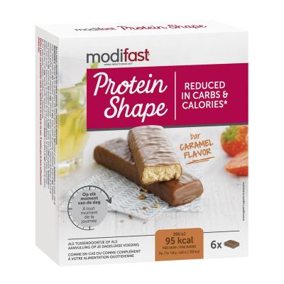 Modifast Protiplus reep karamel 162 gram - Maaltijdvervangers