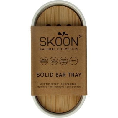Skoon Solid bar houder wit L