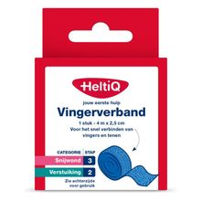 Heltiq Vingerverband 4 m x 2.5 cm Foto van Heltiq Vingerverband 4 m x 2.5 cm