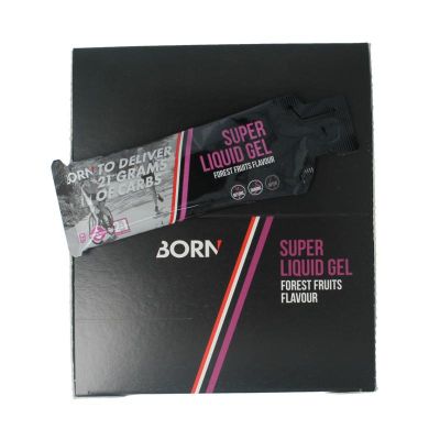 Born Super liquid gel forest fruit 5,5ml 12 stuks - Sportvoeding
