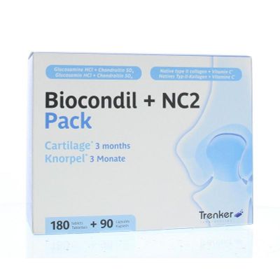 Trenker Duopack Biocondil 180 tabletten + NC2 90 caps