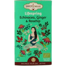 Foto van Shoti Maa Lifespring echinacea, ginger & rosehip