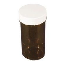 Foto van Plastobel tabletfles bruin gedopt 50 ml