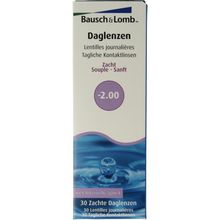 Foto van Bausch & Lomb Bausch+lomb daglenzen -2,00