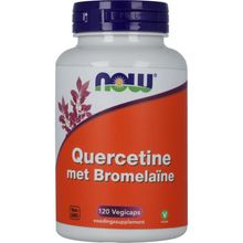 Foto van NOW Quercetine met bromelaine