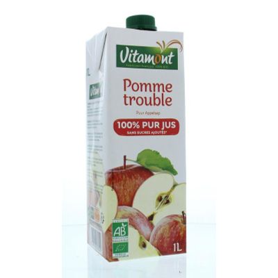 Vitamont Puur appelsap troebel pak bio