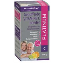 Foto van Mannavital Gebufferde vitamine C platinum