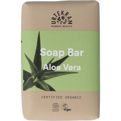 Urtekram Stukje zeep aloe vera bio Urtekram Stukje zeep aloe vera bio 100 gram - Zeep