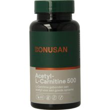 Foto van Bonusan Acetyl L carnitine 500