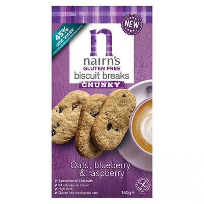 Nairns Breakfast biscuit blueberry & raspberry