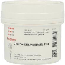 Fagron Zinkoxidesmeersel FNA Foto van Fagron Zinkoxidesmeersel FNA