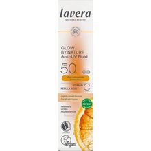 Foto van Lavera Glow anti UV fluid SPF50