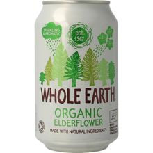 Foto van Whole Earth Sparkling elderflower bio