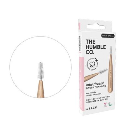 The Humble Co Interdental borstel 0.40 mm roze