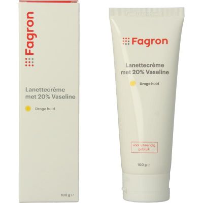 Lanettecreme met 20% vaseline 100 gram - Overig lichaam