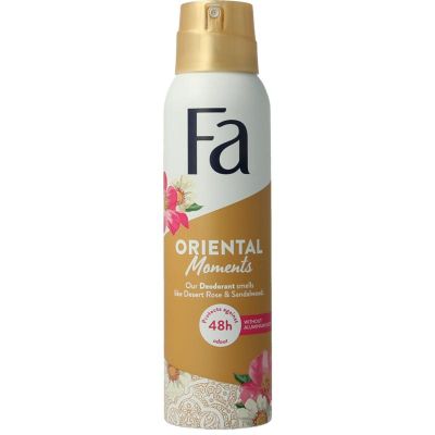 FA Deodorant spray oriental moments 150 Milliliter - Deodorant