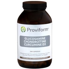 Foto van Proviform Glucosamine chondroitine curcuma D3