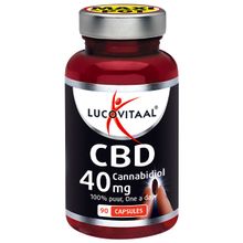 Foto van Lucovitaal CBD Cannabidiol 40 mg