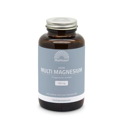Mattisson Multi magnesium 180 tabletten - Vitamine multi