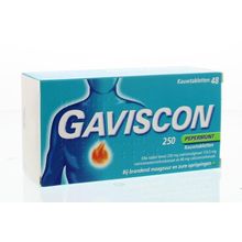 Foto van Gaviscon Pepermunt 250