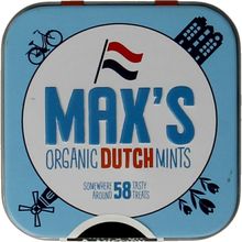 Foto van Max Mints Dutch blikje vierkant bio