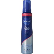 Foto van Nivea Care & hold styling mousse extra strong