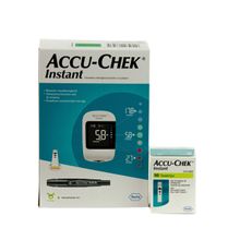 Foto van Accu Chek Instant startset meter, prikpen en 50 teststrips