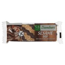 Foto van Damhert Sesambar chocolade glutenvrij