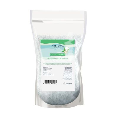 Vitacura Magnesium zout flakes oranjebloesem Vitacura Magnesium zout flakes oranjebloesem 500 gram - Overige producten