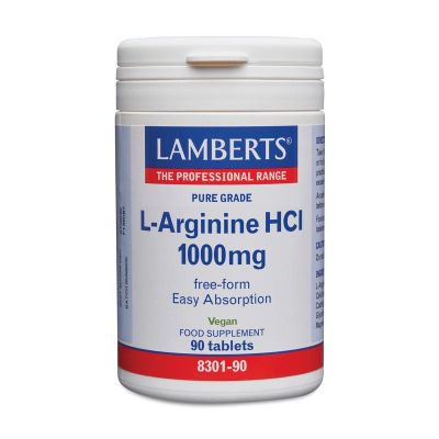 Lamberts L-Arginine 1000 mg 90 tabletten - Aminozuren